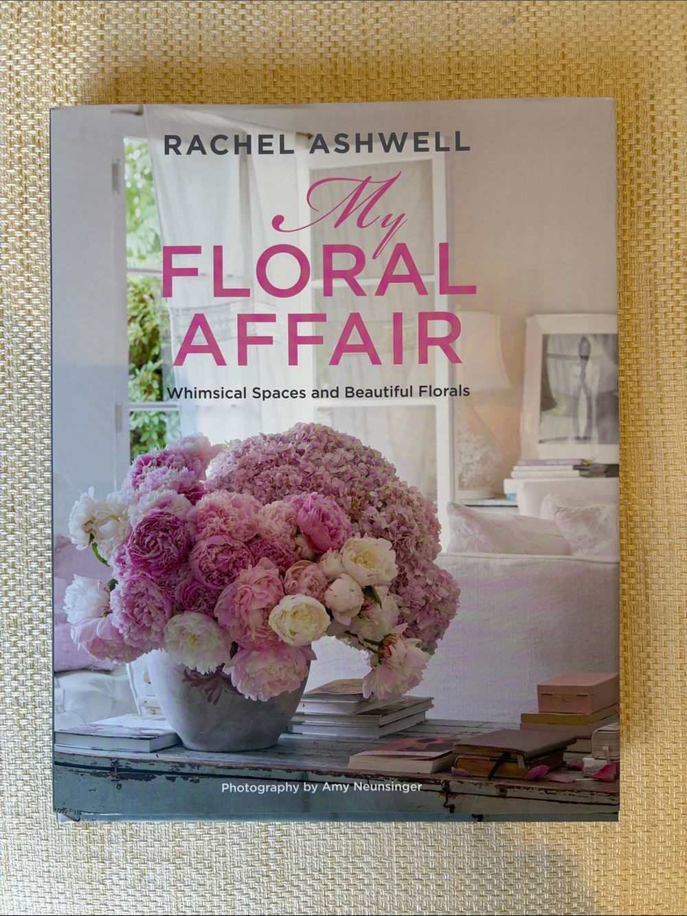 My Floral Affair - Pink Floral Coffee Table Book